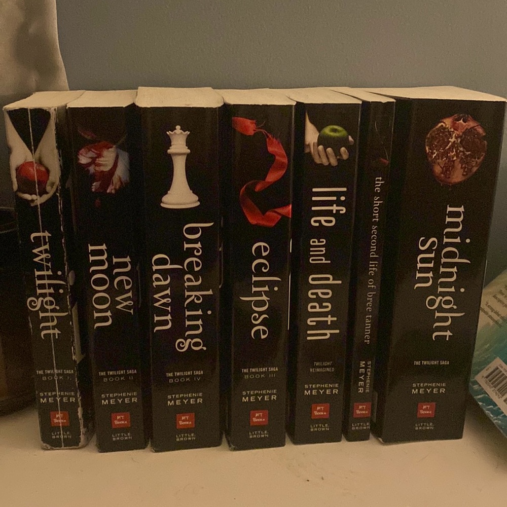 These are all of the twilight book collection.